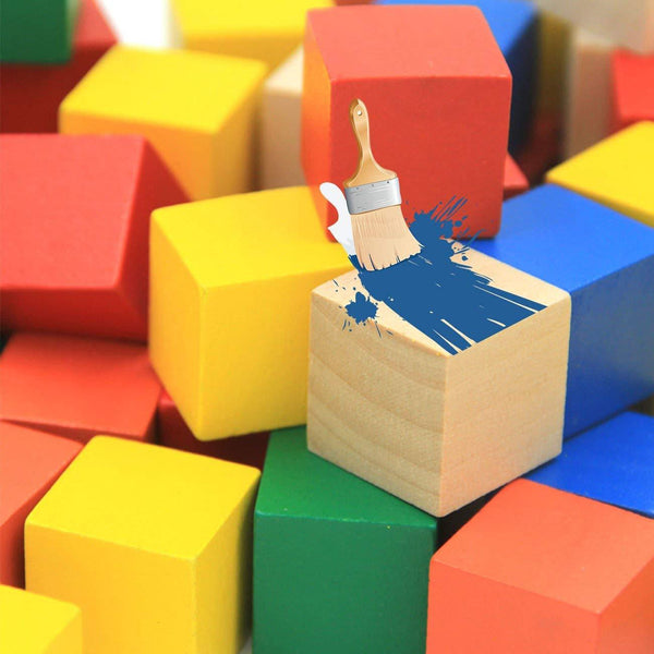1.5Inch Wooden Cubes 12PCS