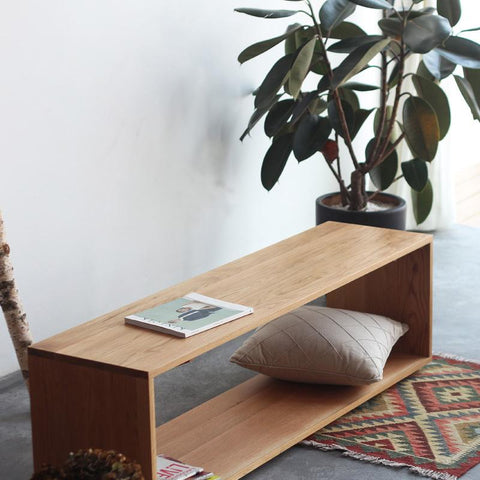 Frame Cabinet Bench Cherry wood