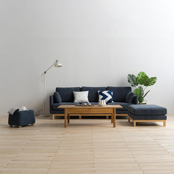 Fabric Sofa Blue