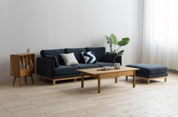Fabric Sofa Blue