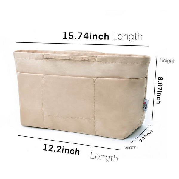 bag in bag Tote Shopper Purse Insert Organizer Package Bag Handbag Organizer fit LV Neverful M