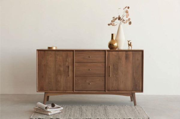 Wave sideboard Walnut