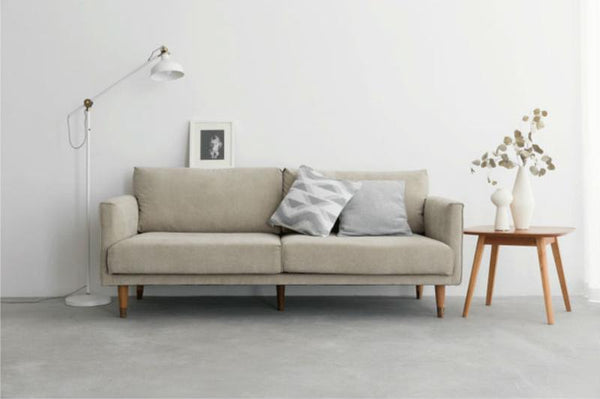Soft Cotton Sofa – 3 seater Beige