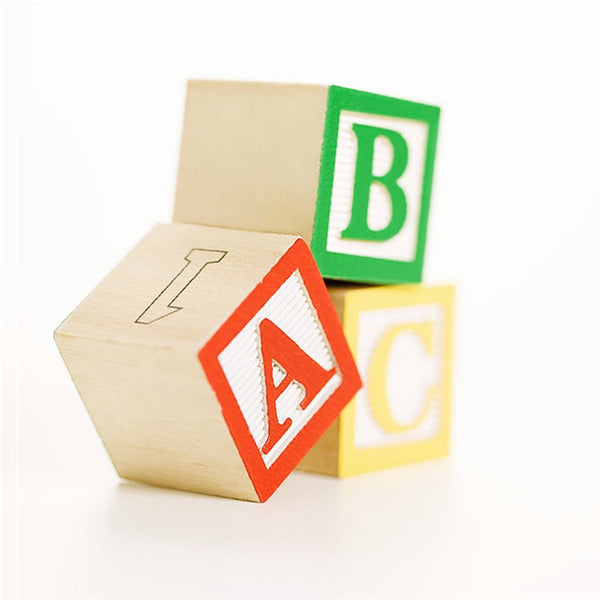 2Inch Solid Wood Craft Blocks 24PCS