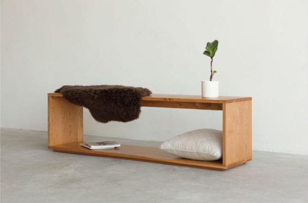 Frame Cabinet Bench Cherry wood