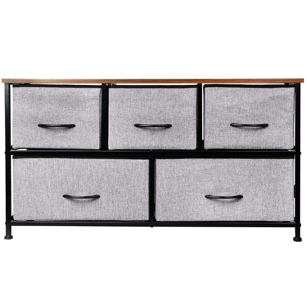 Fabric Storage Organizer Dresser with 5 Drawers