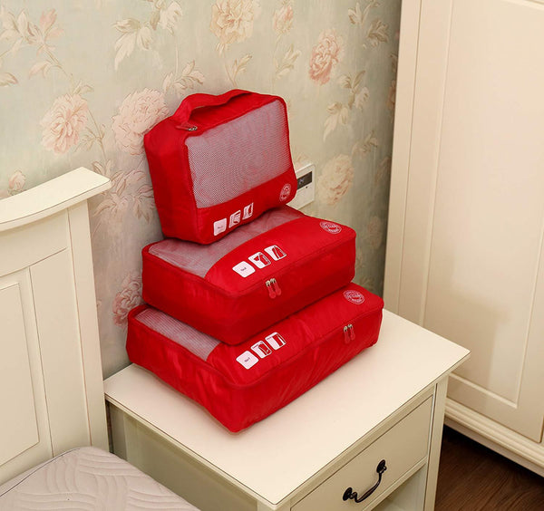 Beschan 9 Set Storage Bag Travel Organizer Packing Cube