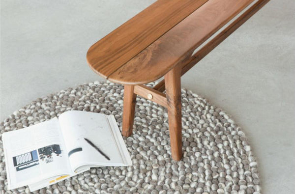 Straight Bench Walnut