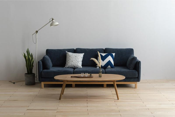 Fabric Sofa Blue