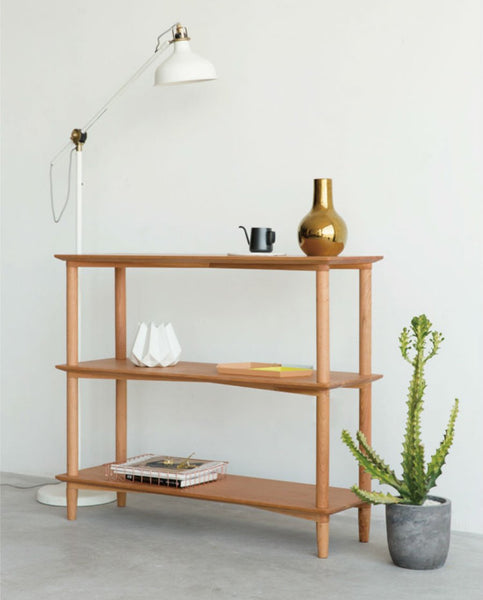 Rise Book Rack Walnut