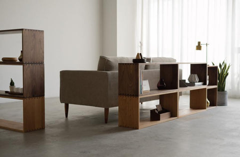 Combination Rack Walnut