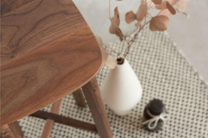 Low Bar Stool Walnut