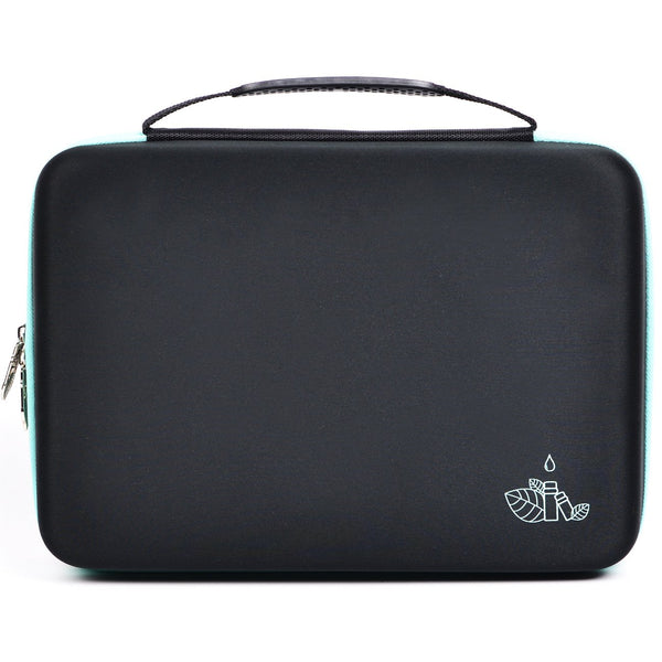 Essential Oil Carrying Case,Roller Bottle Organizer - Storage for 60-68 Bottles - Holds 5ml 10ml 15ml 20ml and 100ml with Free Writable Labels Opener