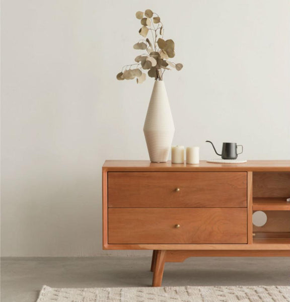 Nordic Bedside Table Walnut