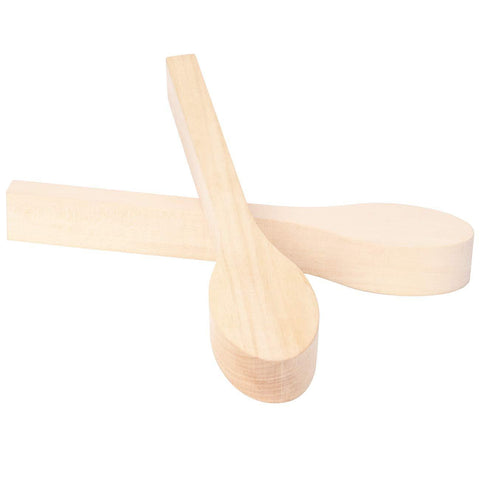 2 Pack Wood Carving Spoon Blank