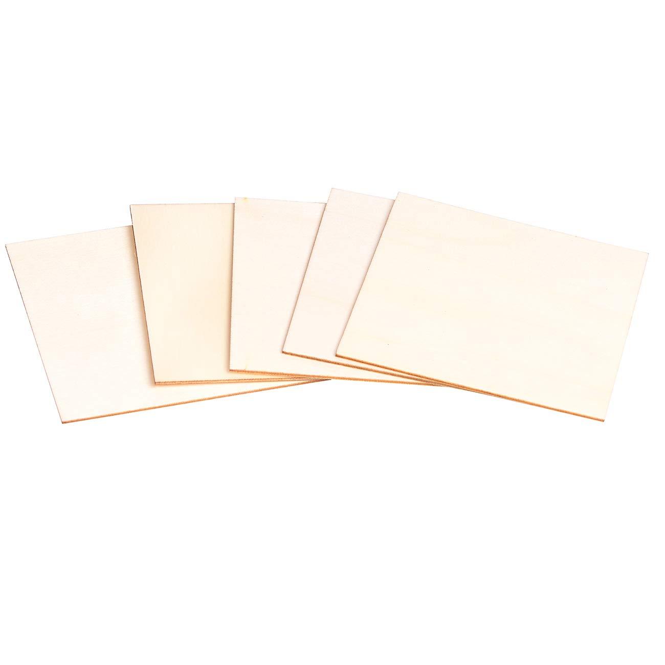 40pcs Blank Wood Pieces