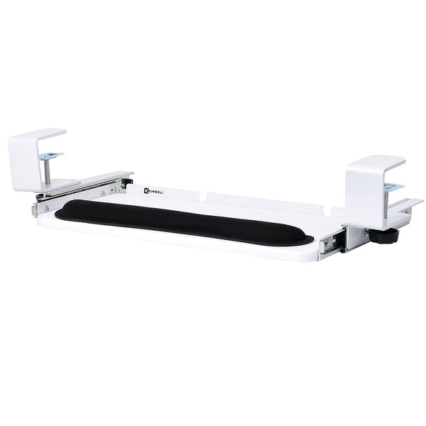 Under Table Keyboard Tray (White, 20'')