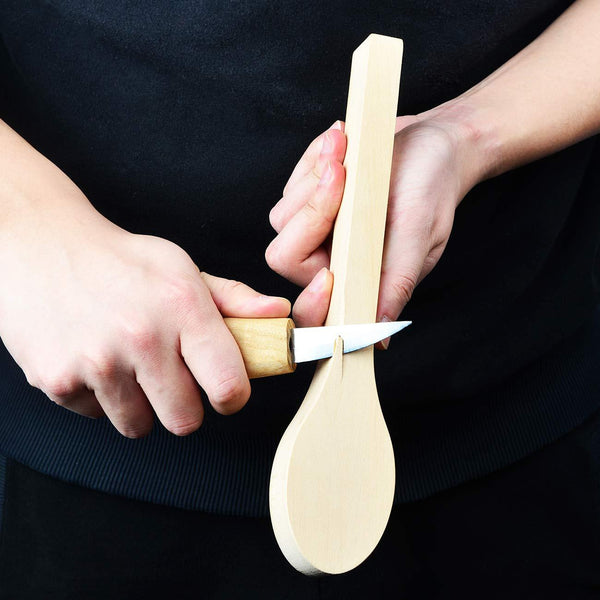 2 Pack Wood Carving Spoon Blank