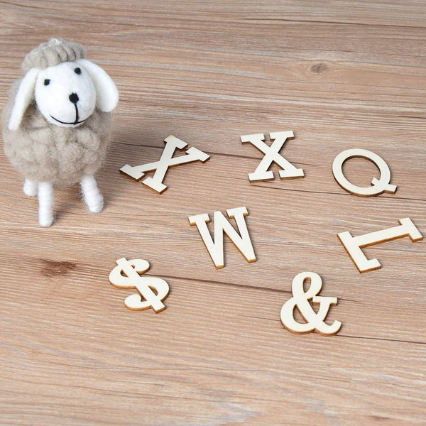 Wooden Letters Wooden Alphabets Craft