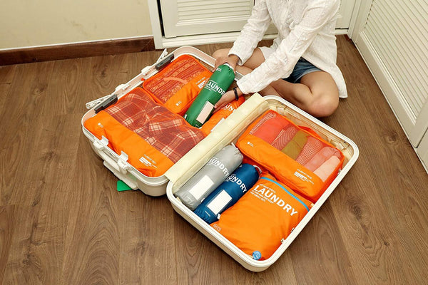 Beschan 9 Set Storage Bag Travel Organizer Packing Cube