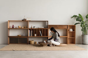 Combination Rack Cherry Wood