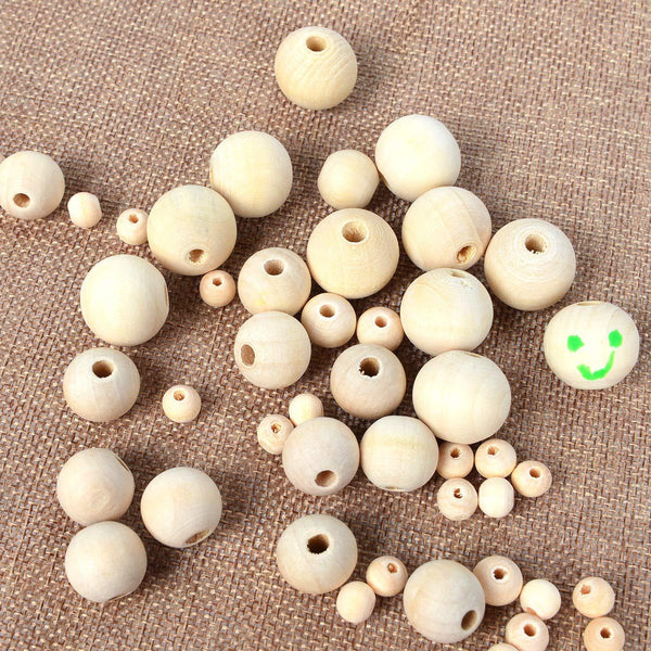 Natural Wooden Spacer Beads