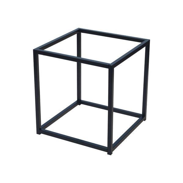 Side Tables with Metal Removable Serving Square Tray