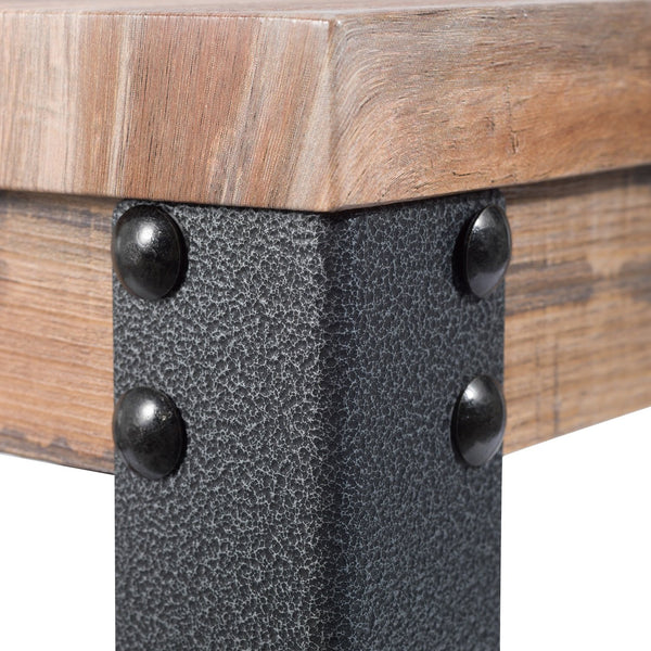 Rustic Vintage Industrial Coffee Side Table