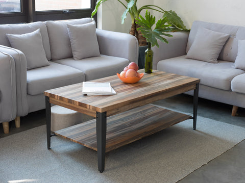 Rustic Vintage Industrial Coffee Tables for Living Room
