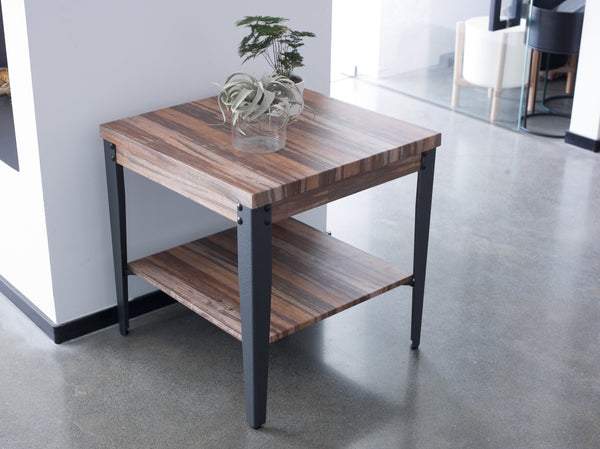 Rustic Vintage Industrial Coffee Side Table
