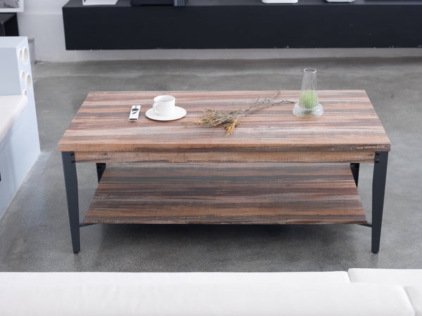 Rustic Vintage Industrial Coffee Tables for Living Room