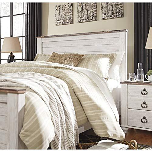 Willowton Queen Panel Bed in Whitewash