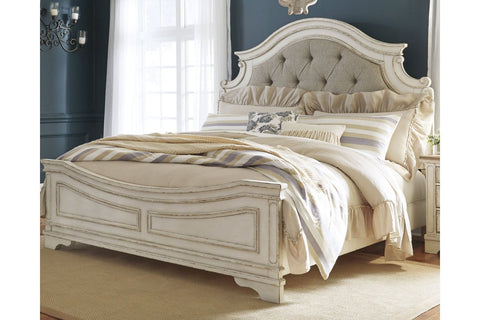 Upholstered Panel Bed
