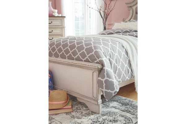 Upholstered Panel Bed