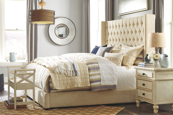 Queen Upholstered Bed