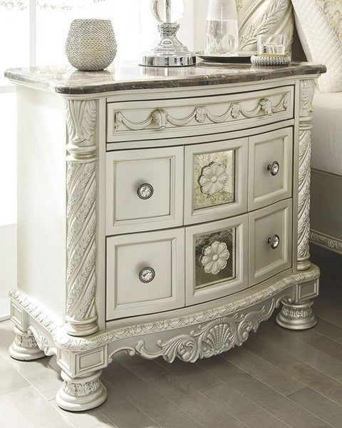 Luxury 3 Drawer Nightstand