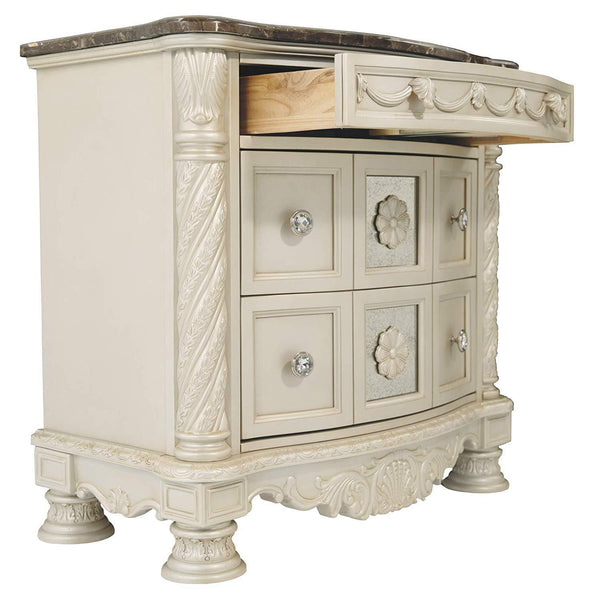 Luxury 3 Drawer Nightstand