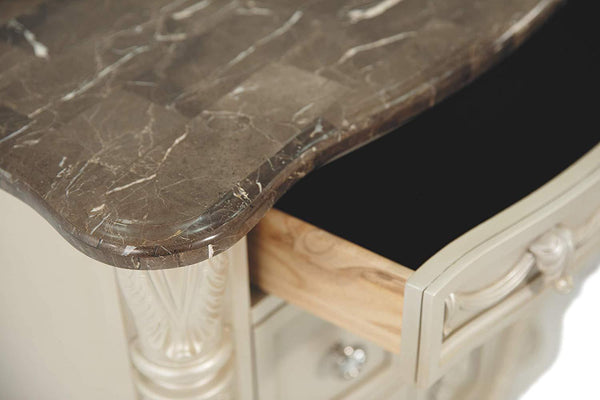 Luxury 3 Drawer Nightstand