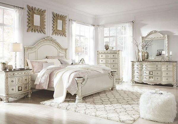 Luxury 3 Drawer Nightstand