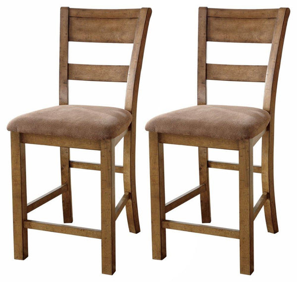 Upholstered Barstool Set of 2
