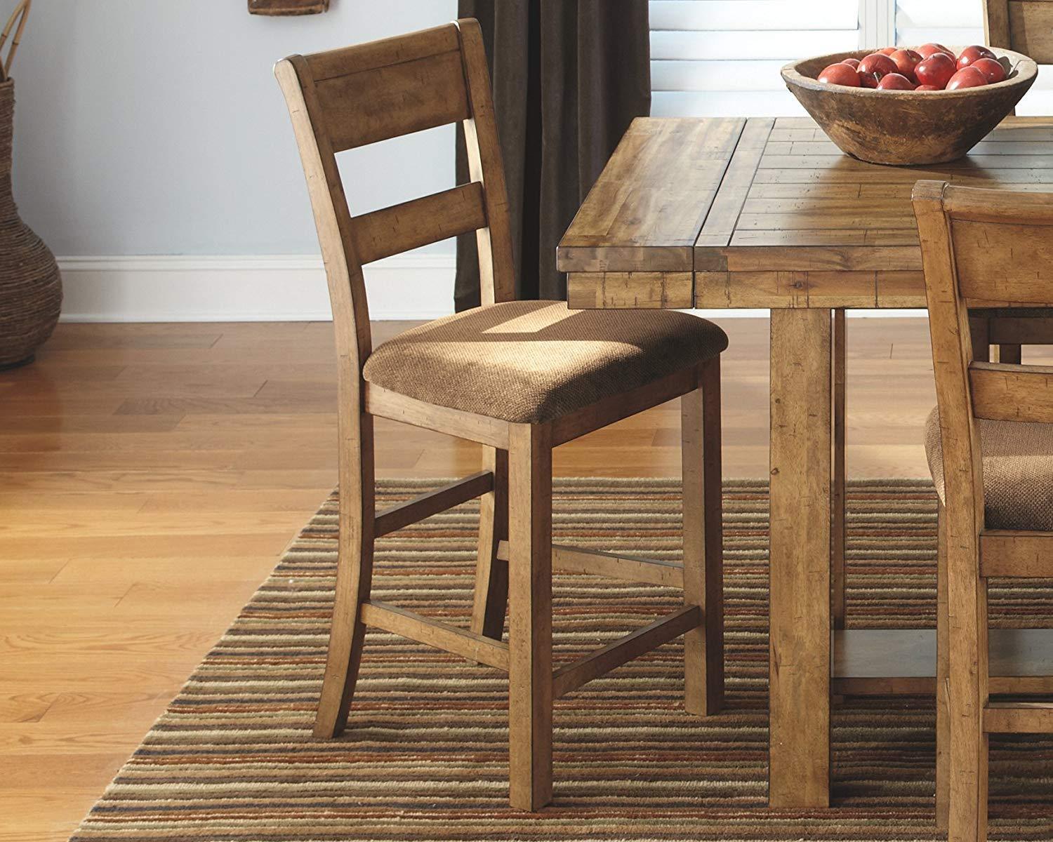 Upholstered Barstool Set of 2