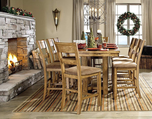 Upholstered Barstool Set of 2