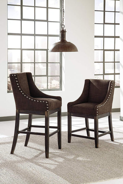 Vintage Casual Bar Stool Set of 2