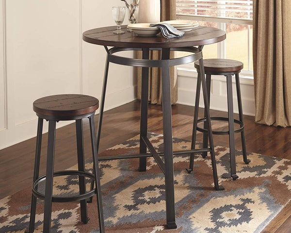 Round Dining Room Bar Table