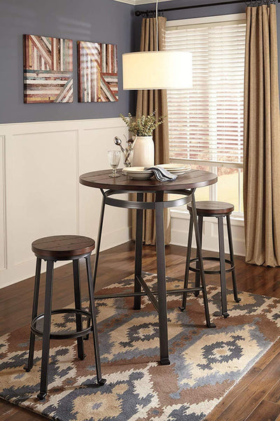 Round Dining Room Bar Table