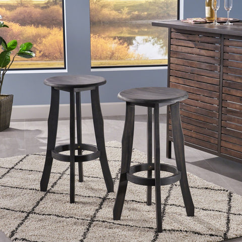 Acacia Wood Barstools