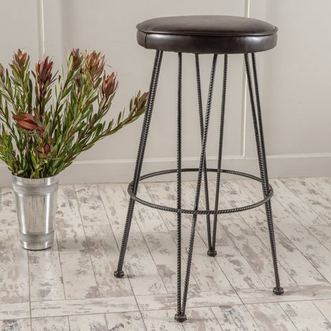 Black Metal Frame Bar stools