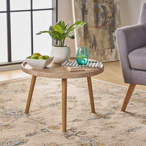 Traditional Faux Wood Side Table