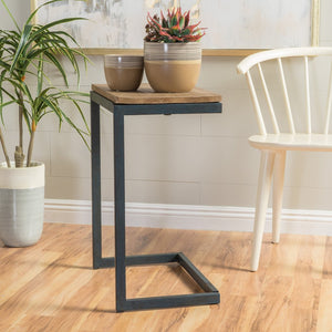Wood Antique Accent Table