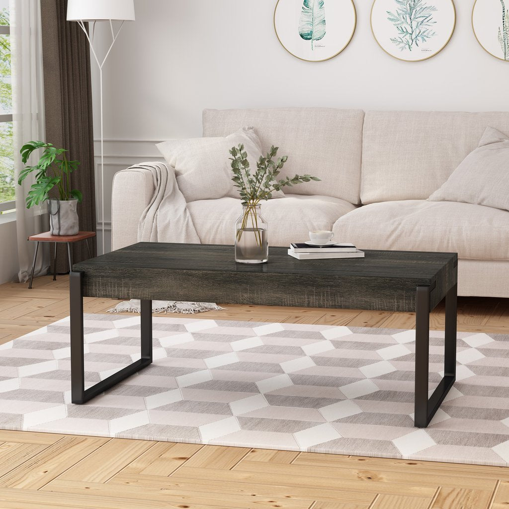Black Wood Coffee Table